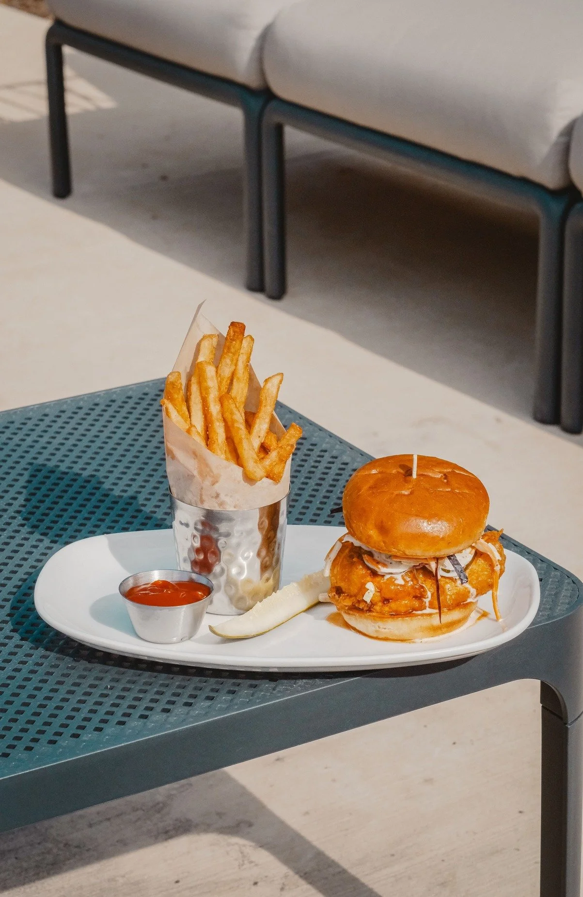 Hot Honey Crispy Chicken Sandwich